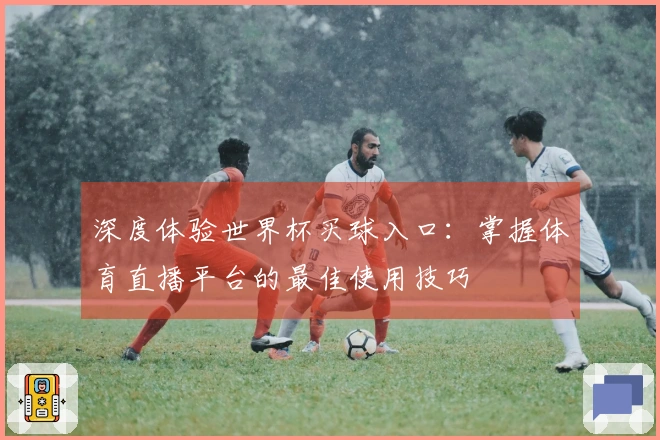 深度体验世界杯买球入口：掌握体育直播平台的最佳使用技巧
